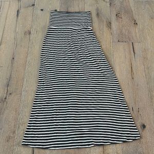 Striped Maxi Skirt